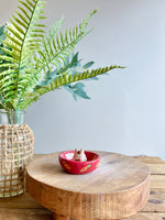 Bud vase trinket dish