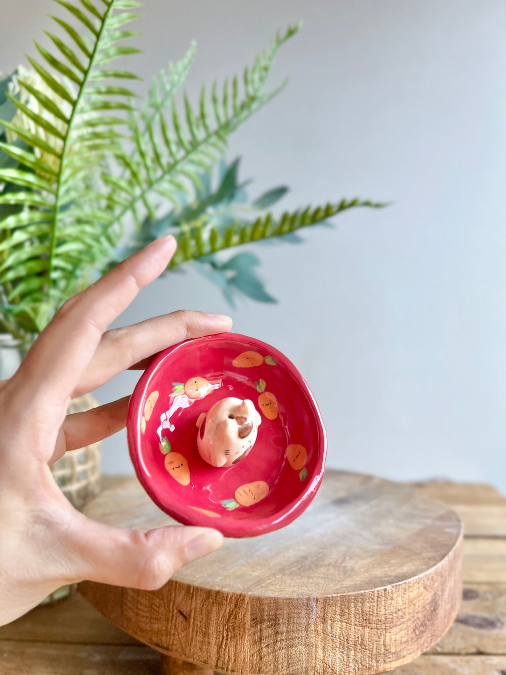 Bud vase trinket dish, photo 6 of 12
