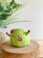 Flowery MULD Cactus pot #2