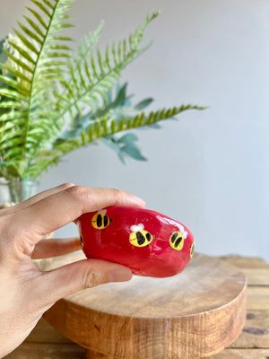 Bud vase trinket dish