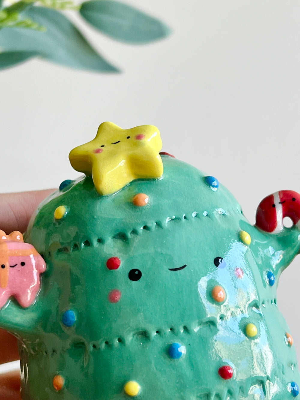 Super festive Christmas tree bud vase, photo 12 of 12