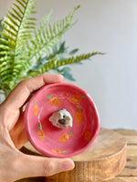 Bud vase trinket dish