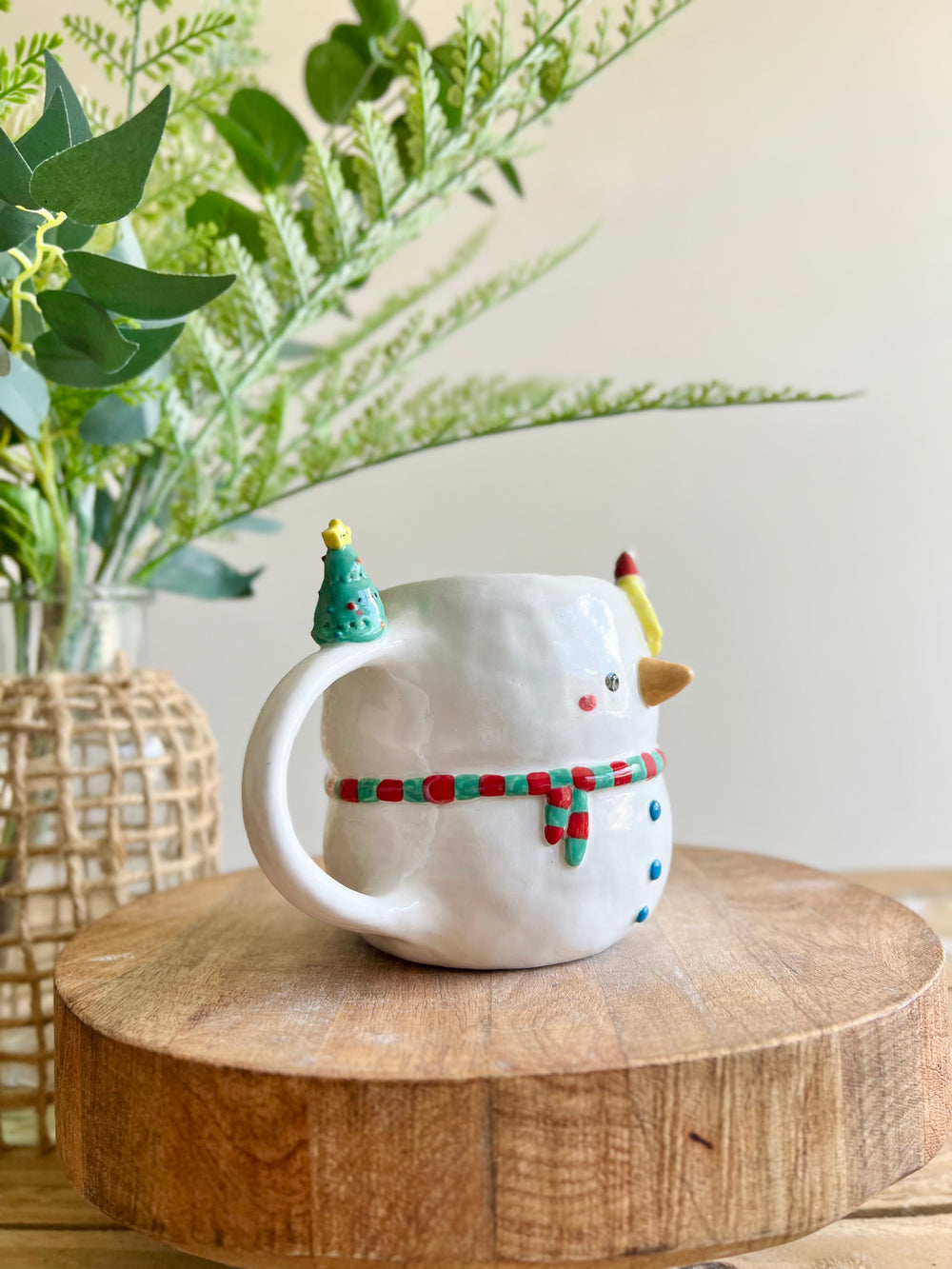 Festive snowman mug, photo 2 of 14
