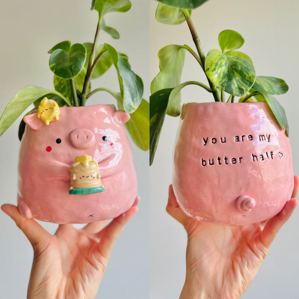Butter pancake love pun pig pot, photo 8 of 12