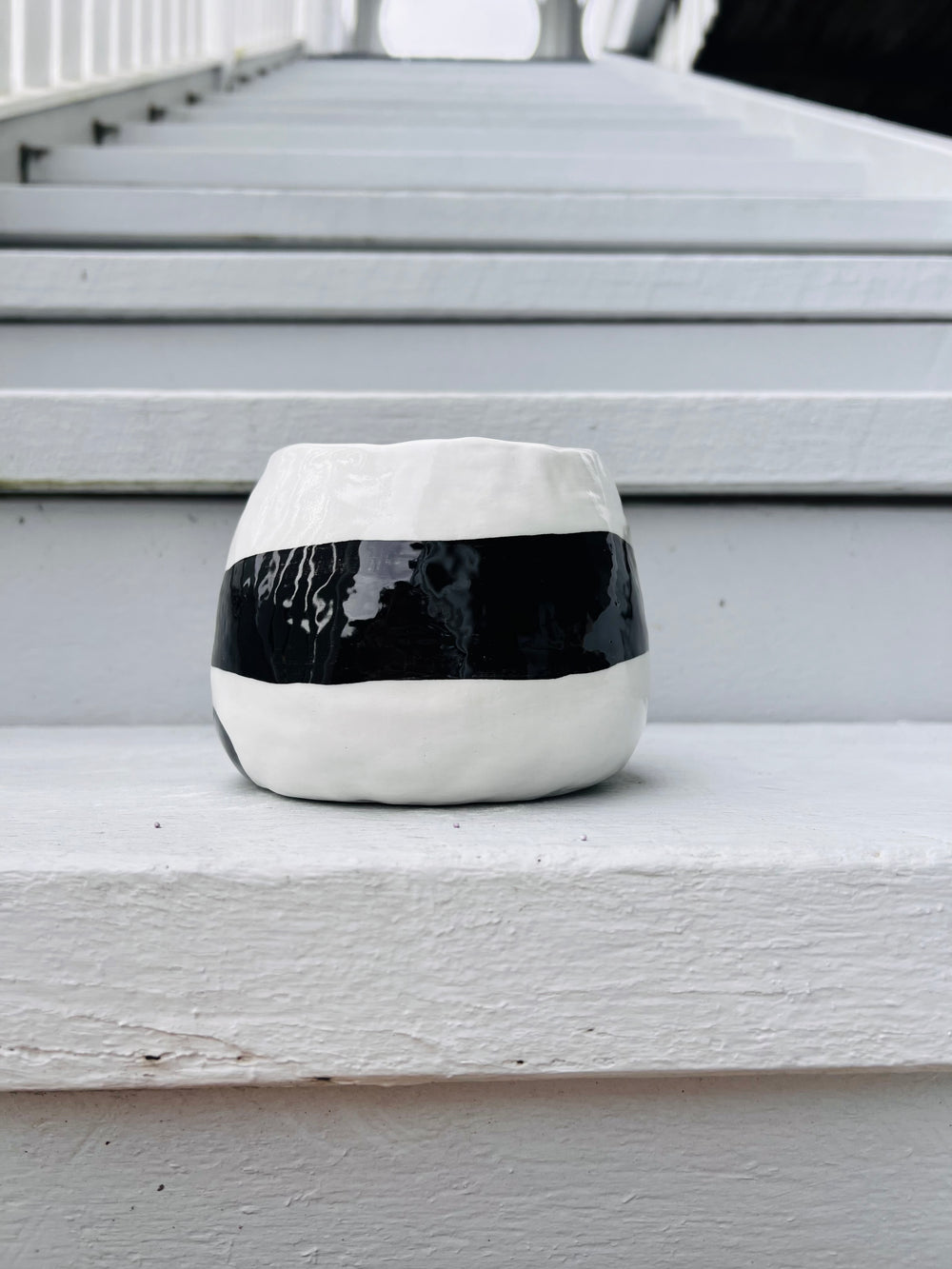 2in1 Panda pot with bubble tea vase friend, photo 3 of 8