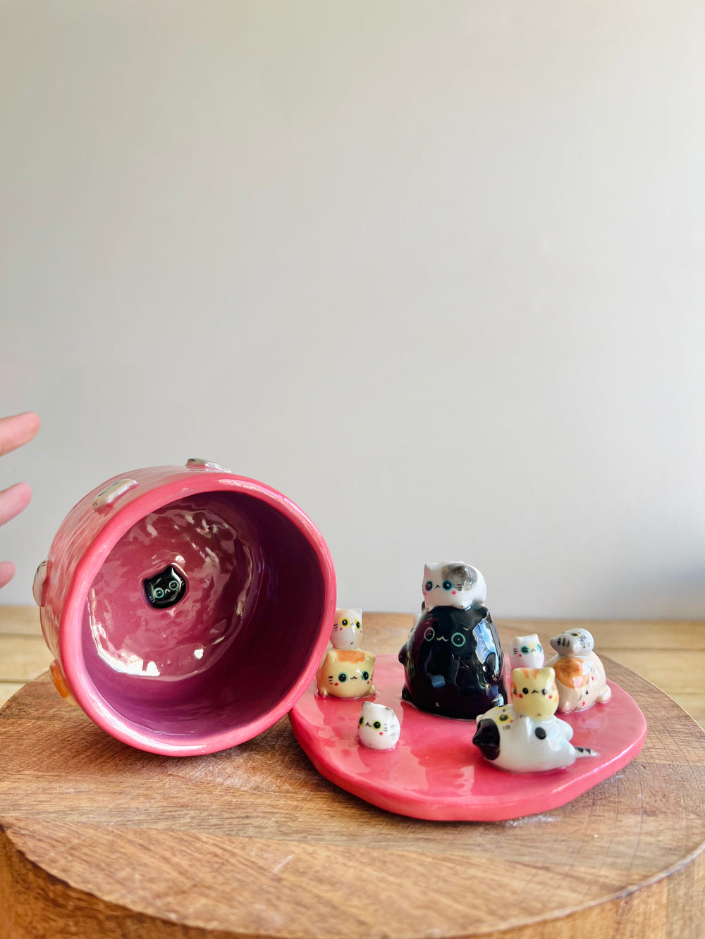 Ultimate Cat Crew Lidded Trinket pot, photo 8 of 11