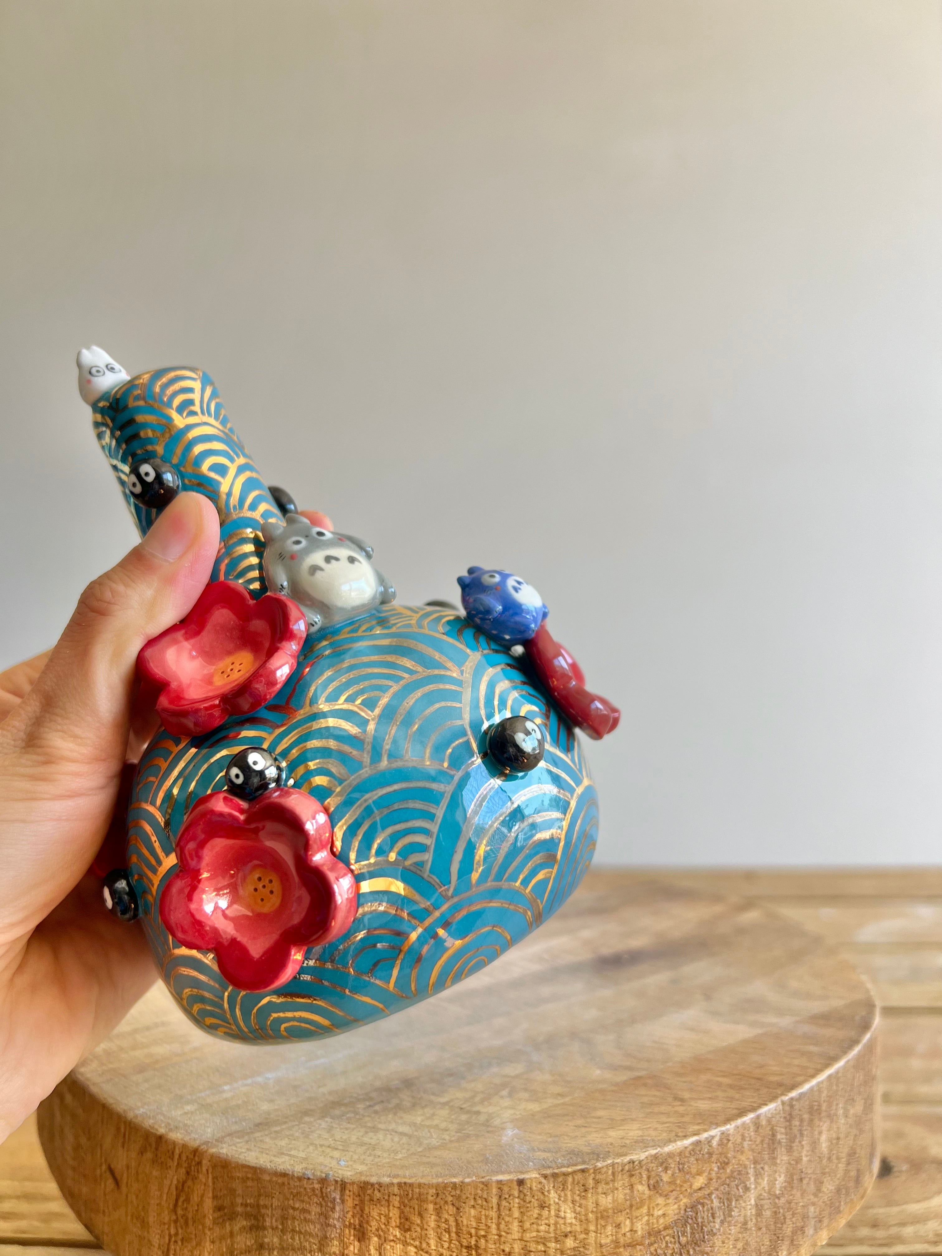 Golden Bud Vase