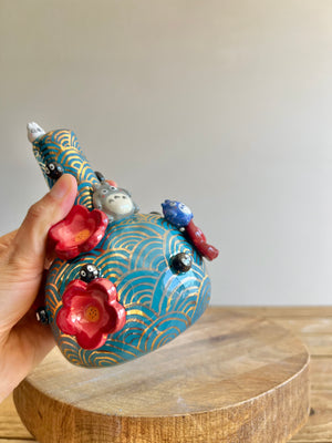 Golden Bud Vase