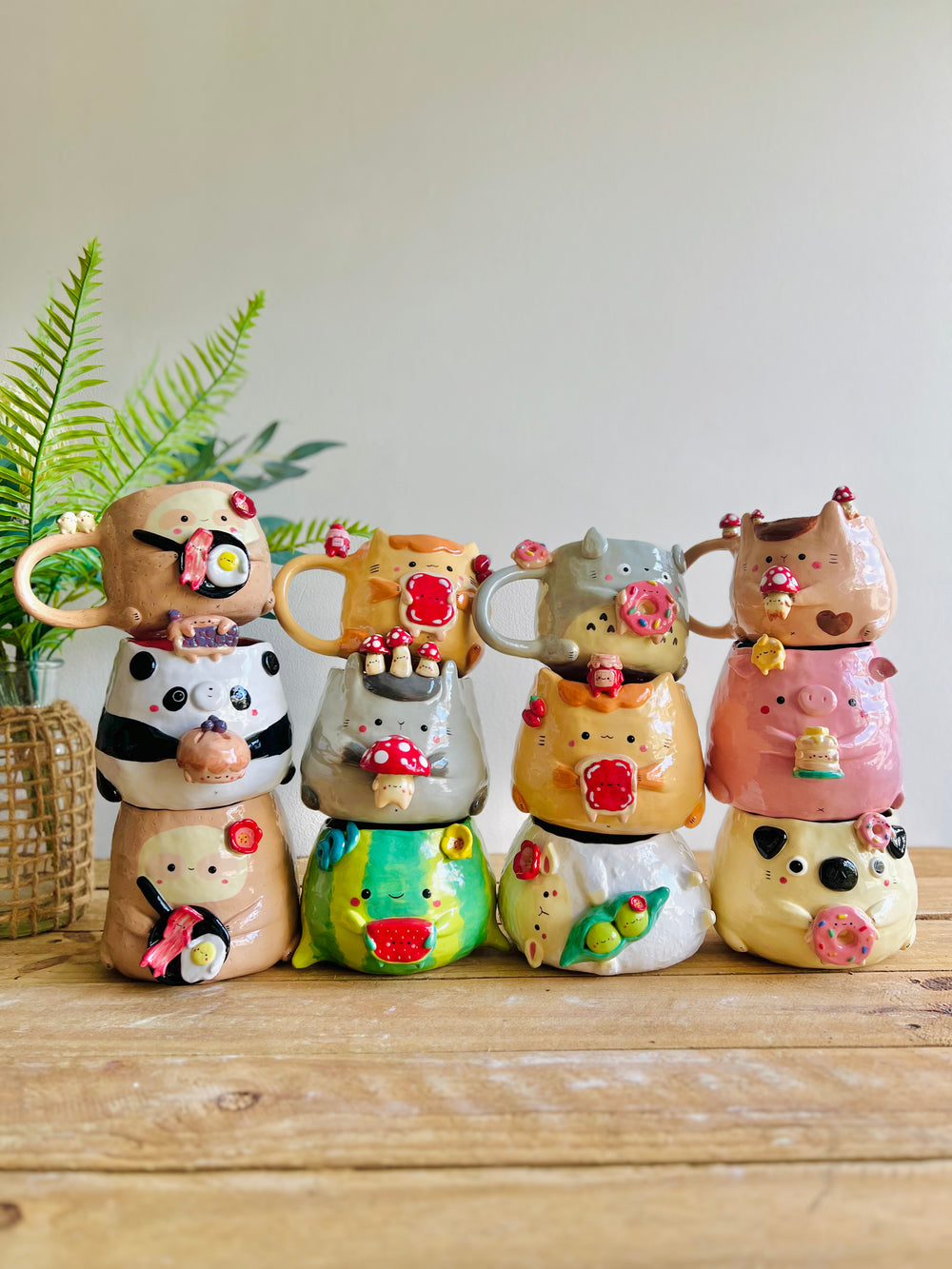 Pie love pun panda pot, photo 13 of 14