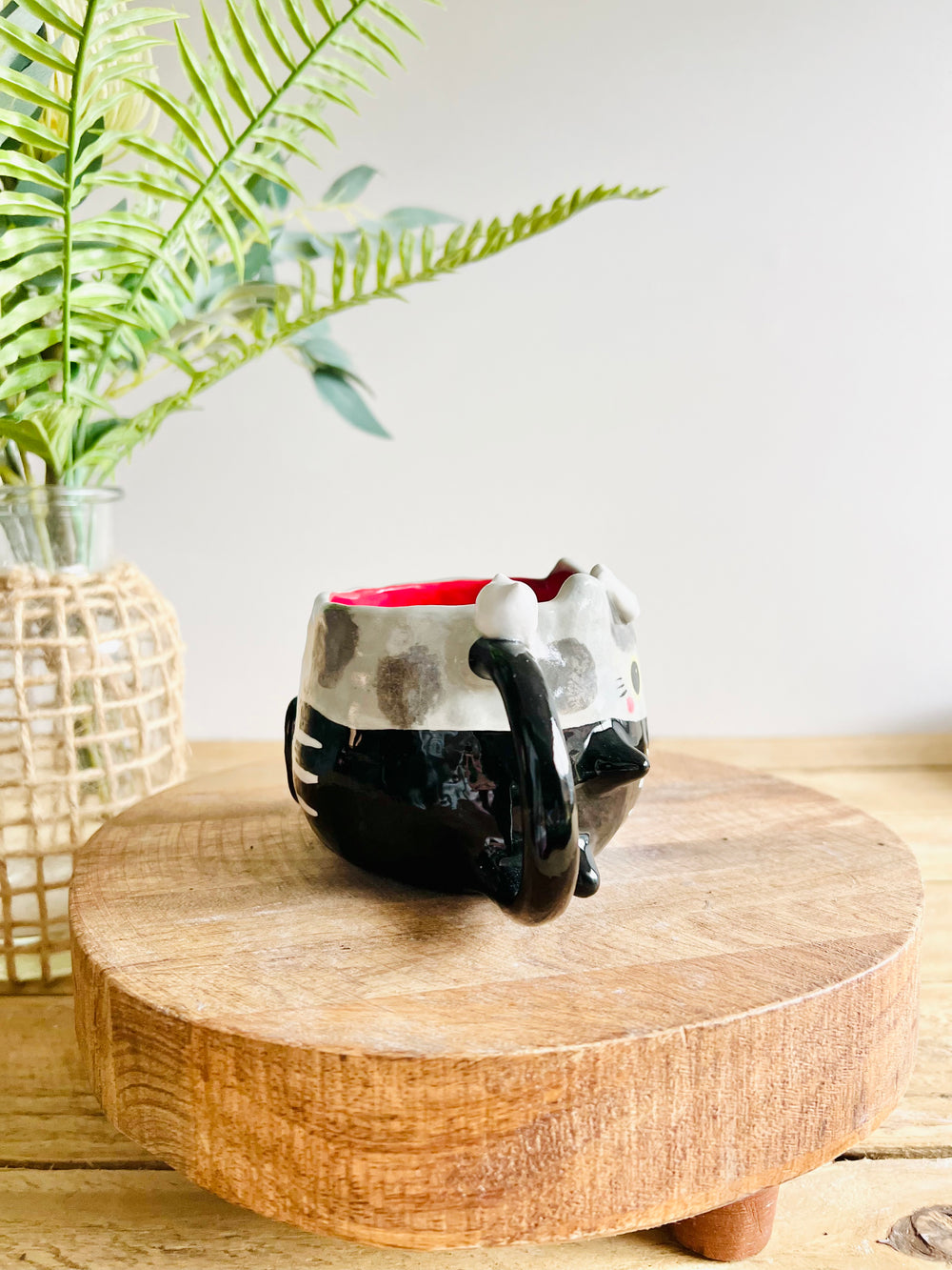 Skeleton kitty mug with cat skull friends, photo 2 of 10