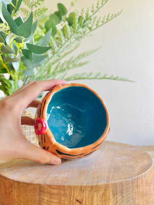 Flowery Tiger bowl