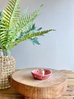 Bud vase trinket dish
