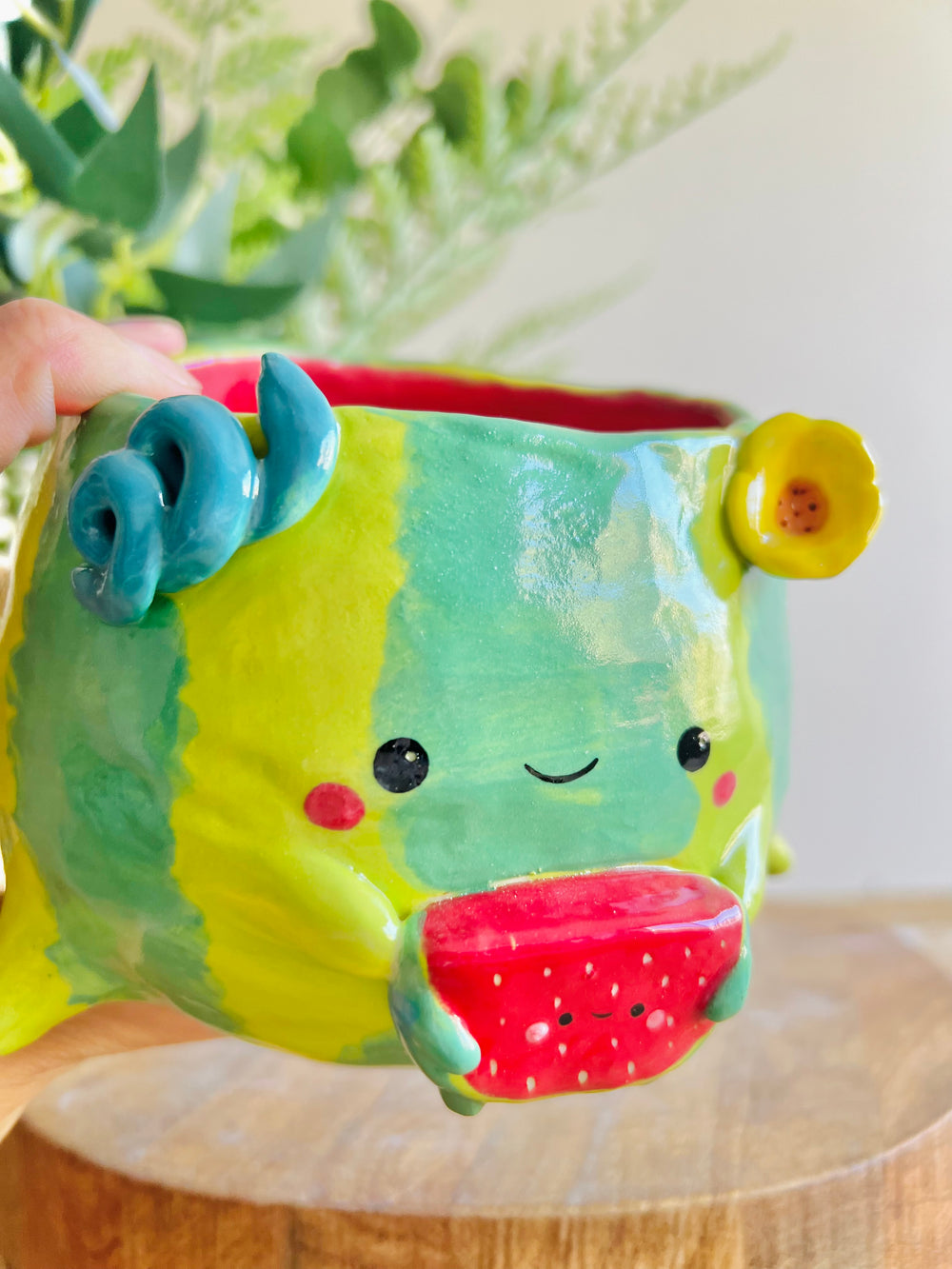 One in a melon pun love watermelon pot, photo 9 of 14