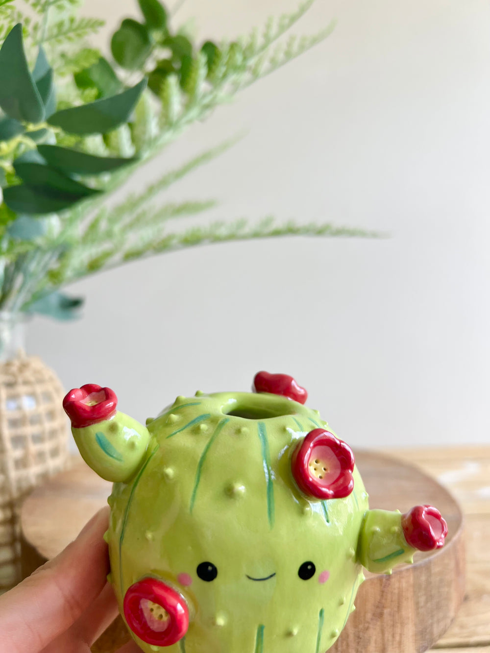 Flowery MULD cactus bud vase, photo 12 of 12