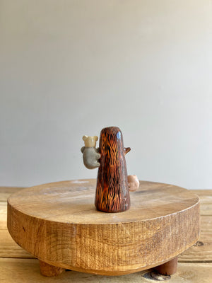 Happy Tree Bud Vase