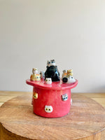 Ultimate Cat Crew Lidded Trinket pot