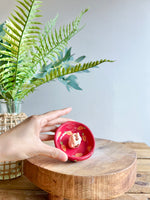 Bud vase trinket dish