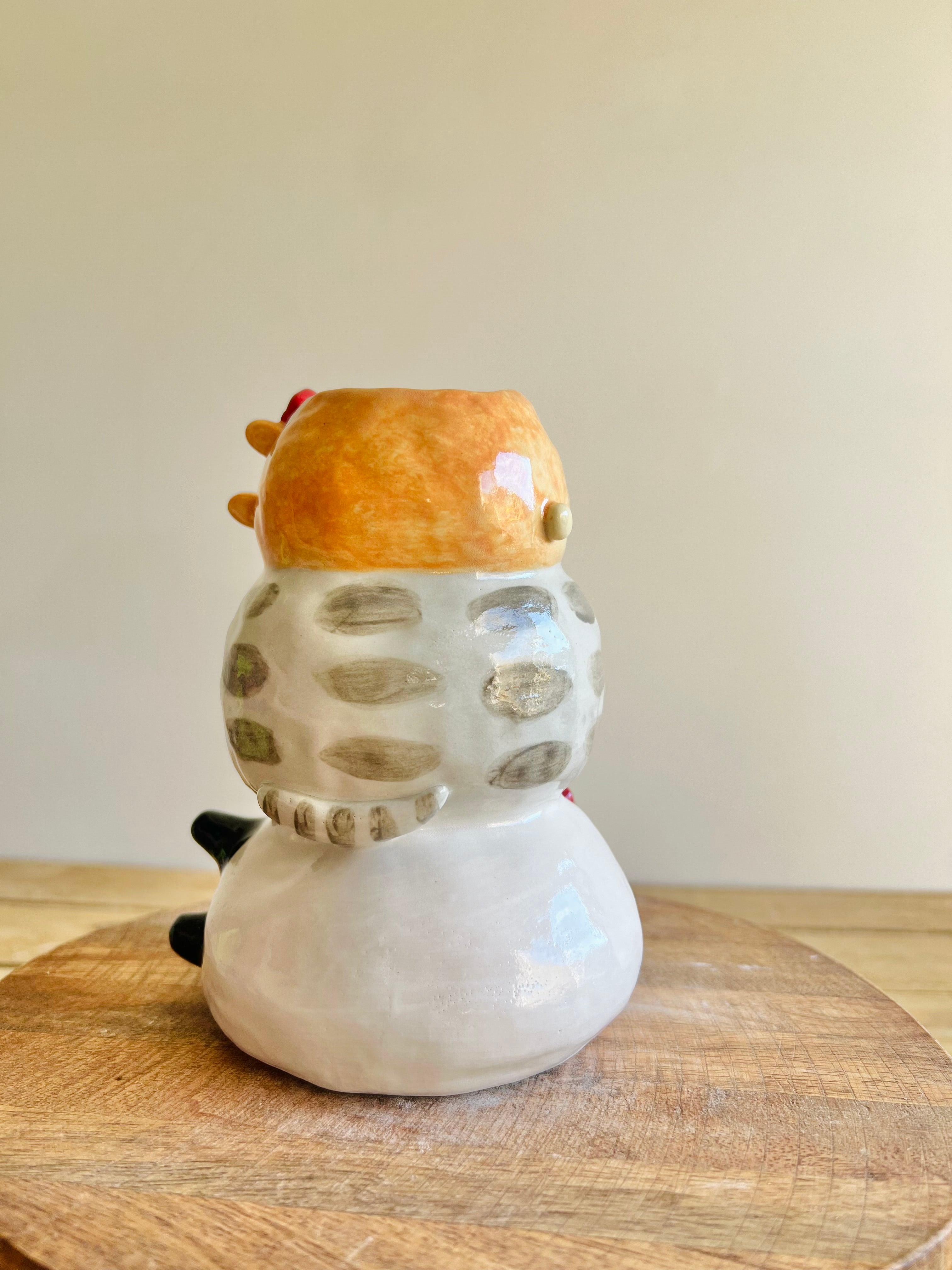 Animal snack friends trio stack vase