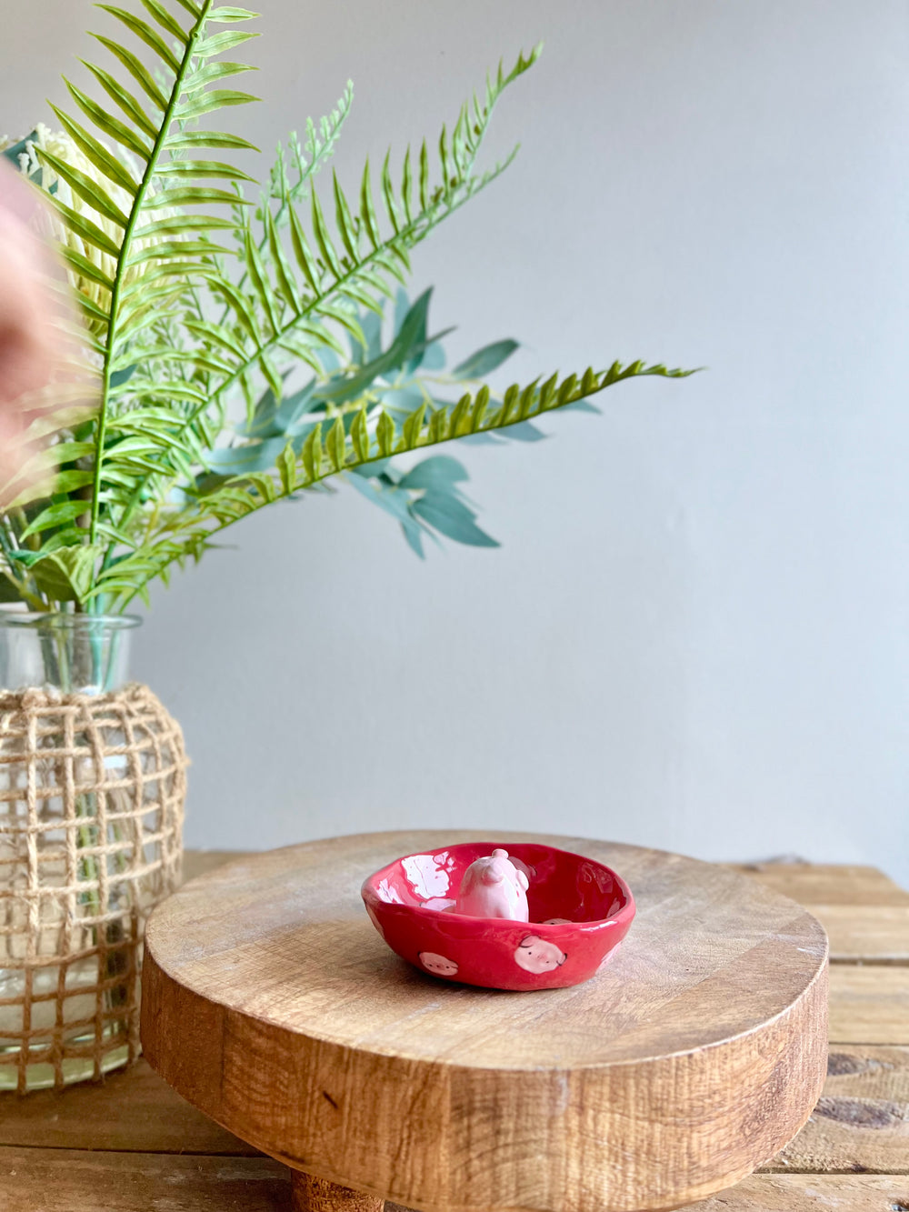 Bud vase trinket dish, photo 9 of 10