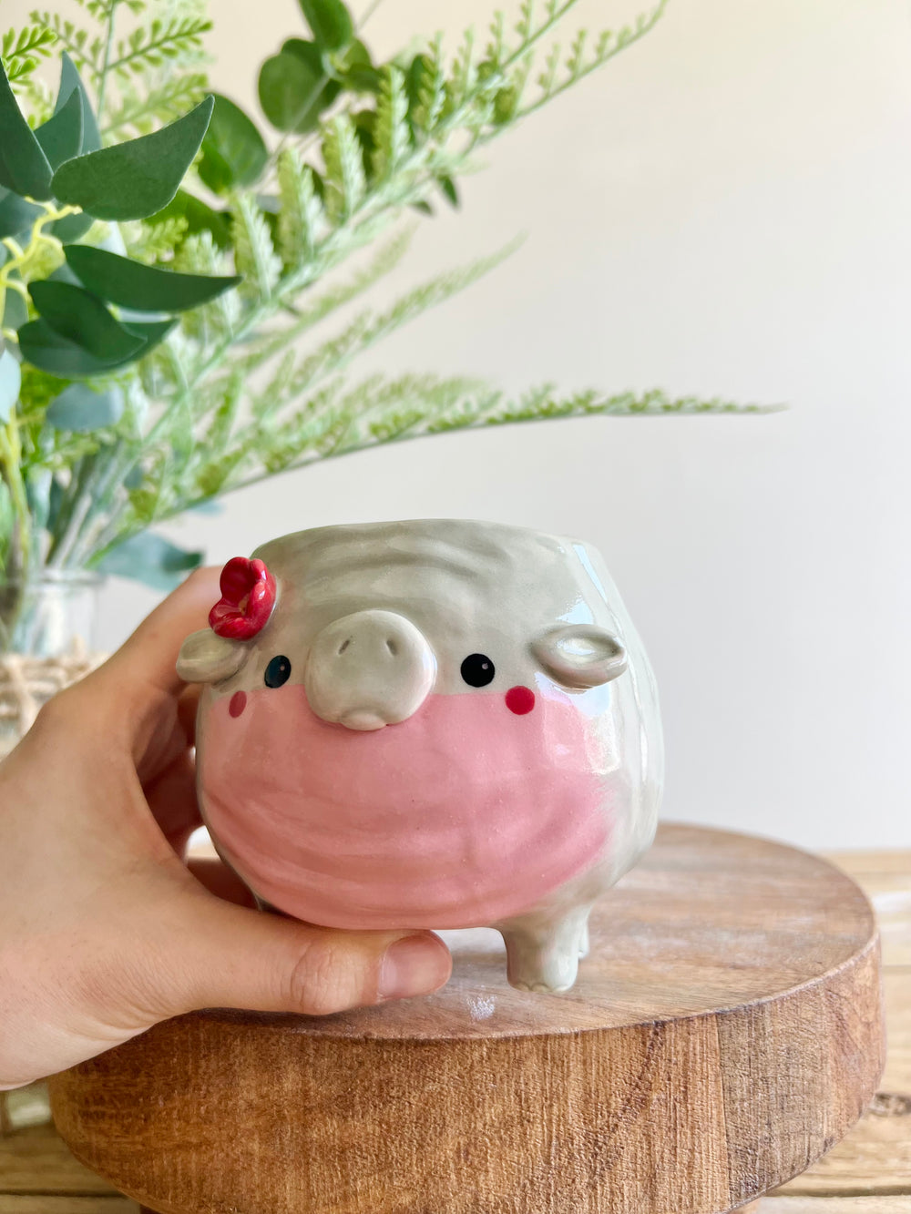 MOO DENG small planter #2, photo 12 of 13