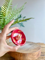 Bud vase trinket dish