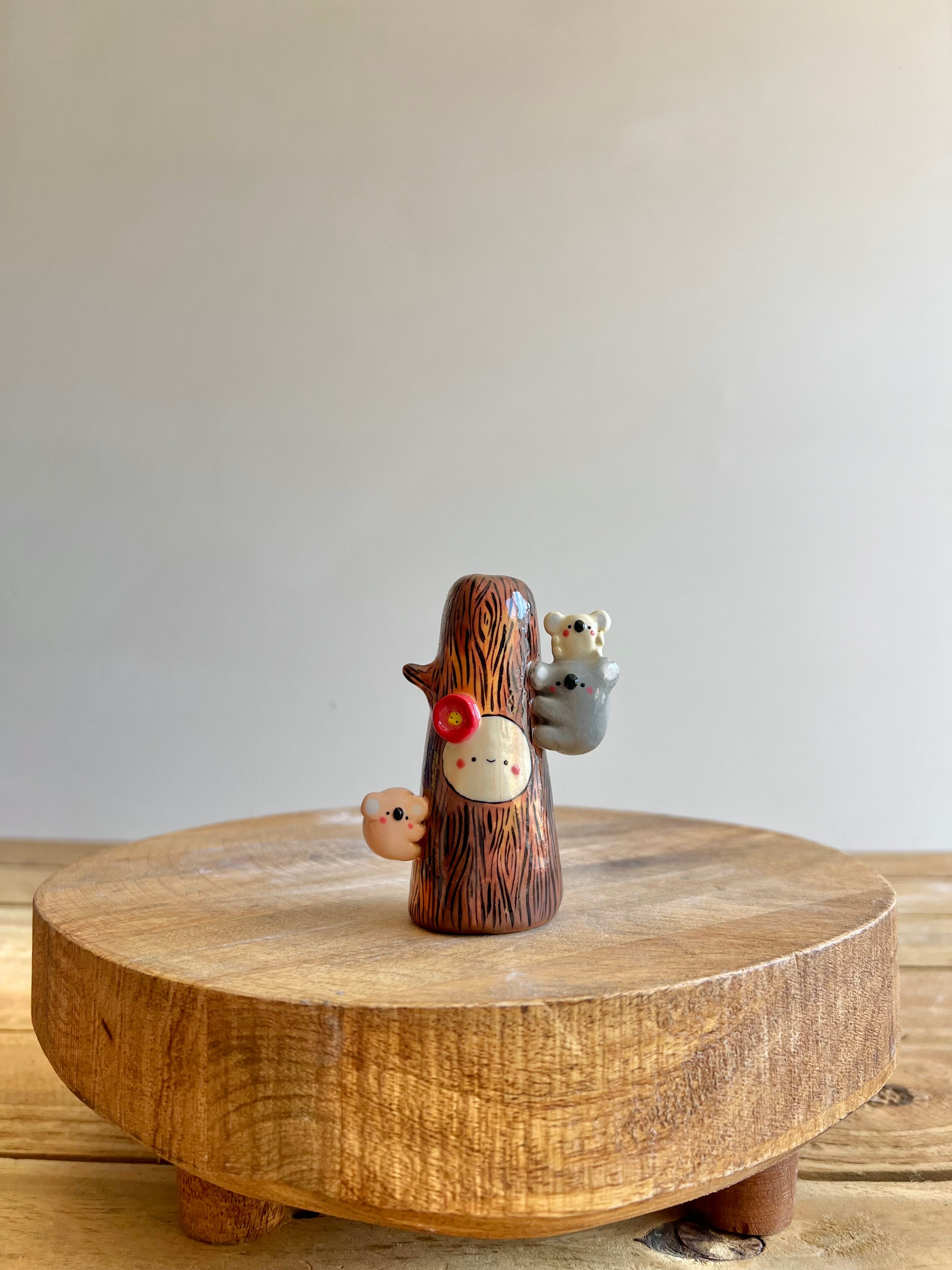 Happy Tree Bud Vase