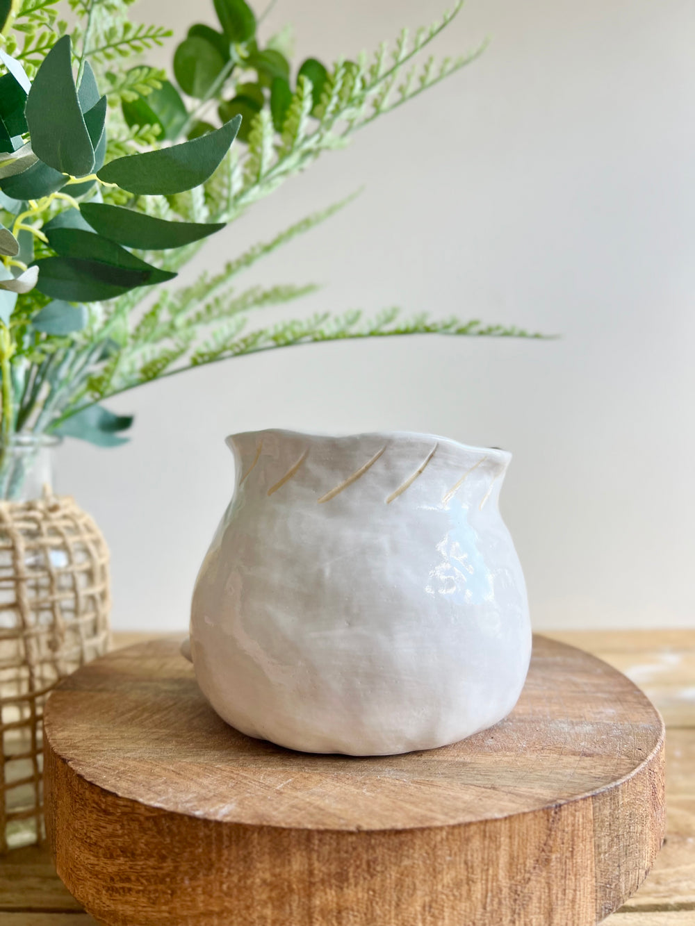 Flowery dumpling pot with baby dumpling, photo 6 of 13