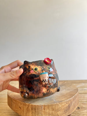 Tortie Pot