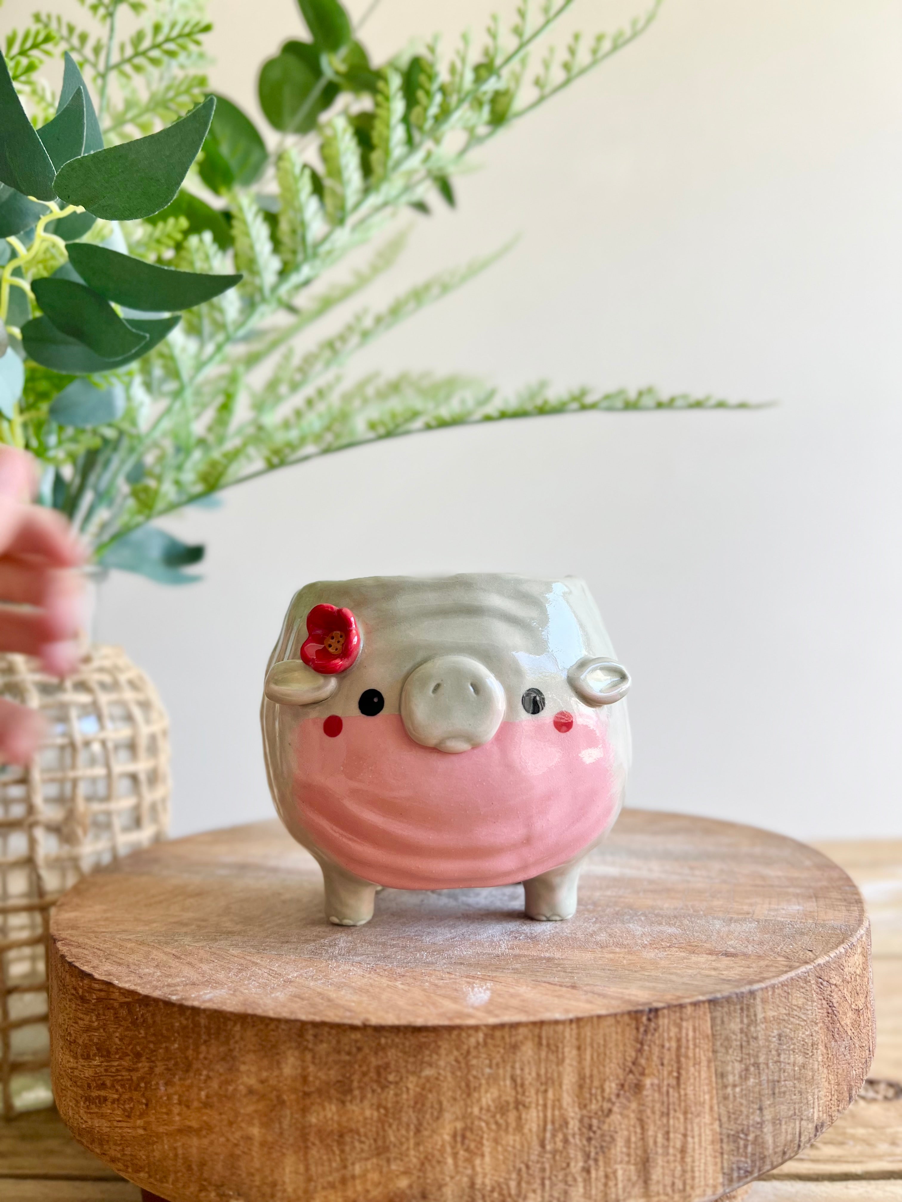 MOO DENG small planter #2