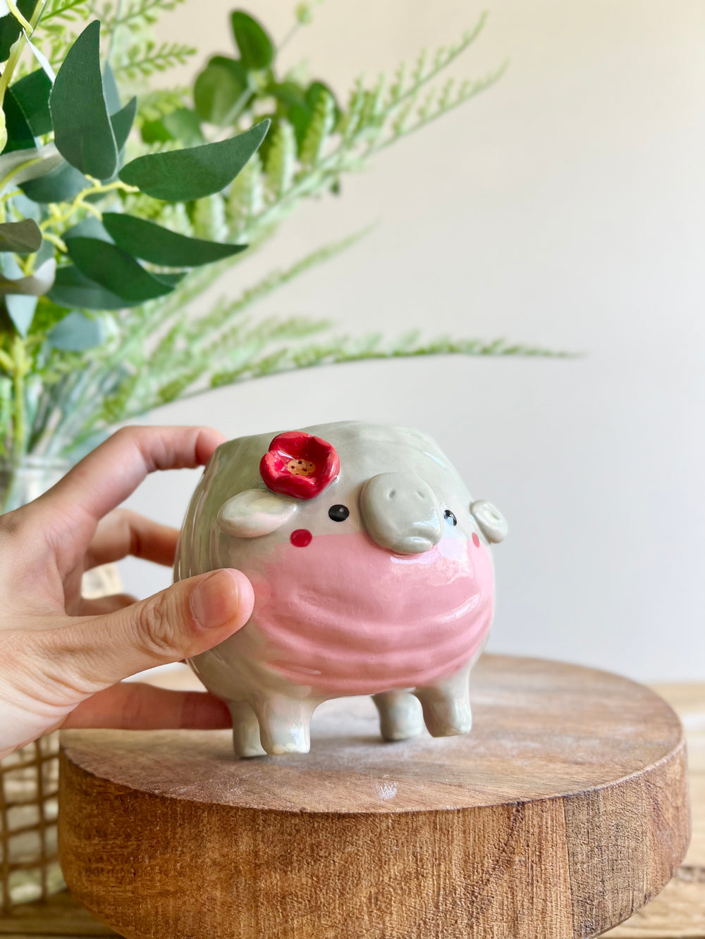 MOO DENG small planter #4, photo 9 of 12