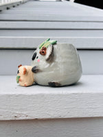 2in1 Koala pot with baby koala vase