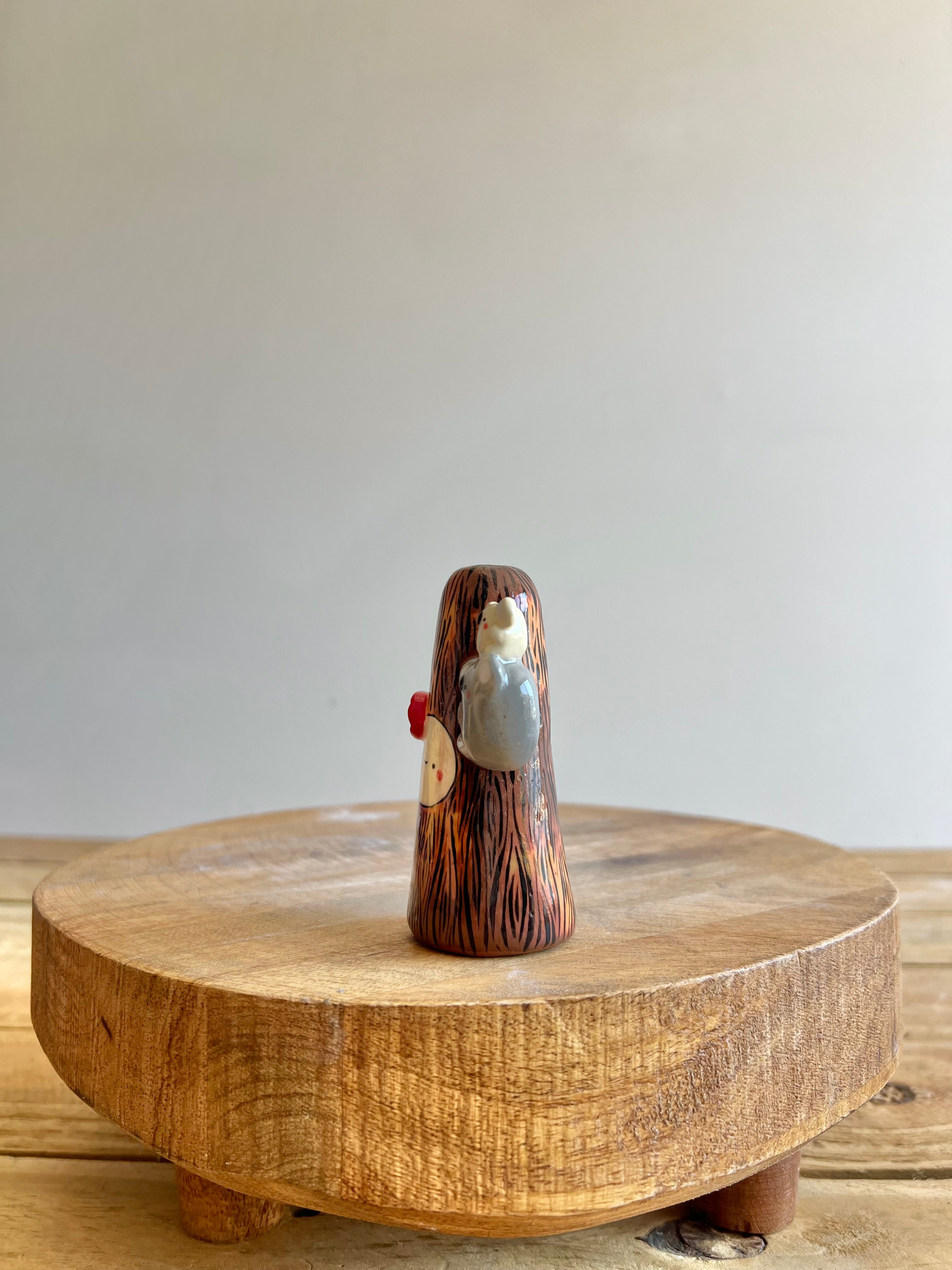 Happy Tree Bud Vase