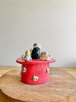 Ultimate Cat Crew Lidded Trinket pot