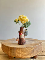 Happy Tree Bud Vase