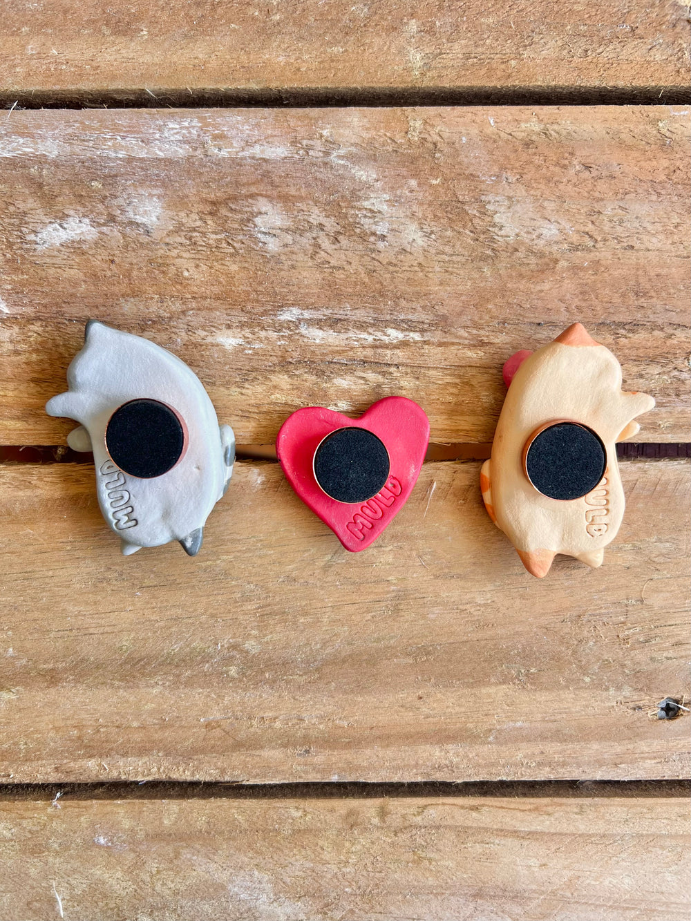 Magnetic cat love magnet set, photo 8 of 9