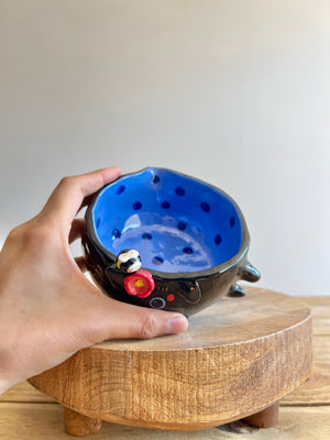 Black Cat Matcha Bowl