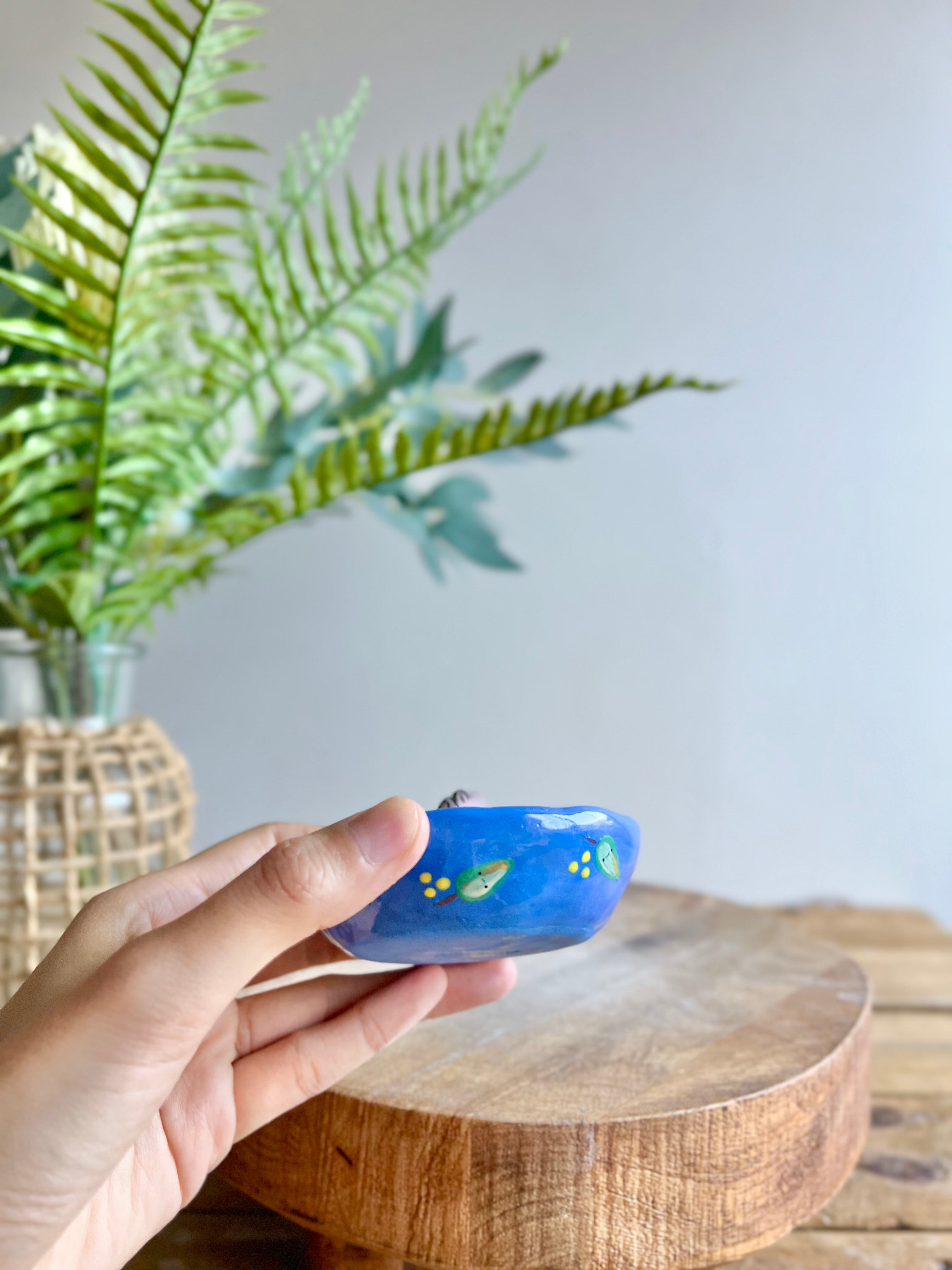 Bud vase trinket dish