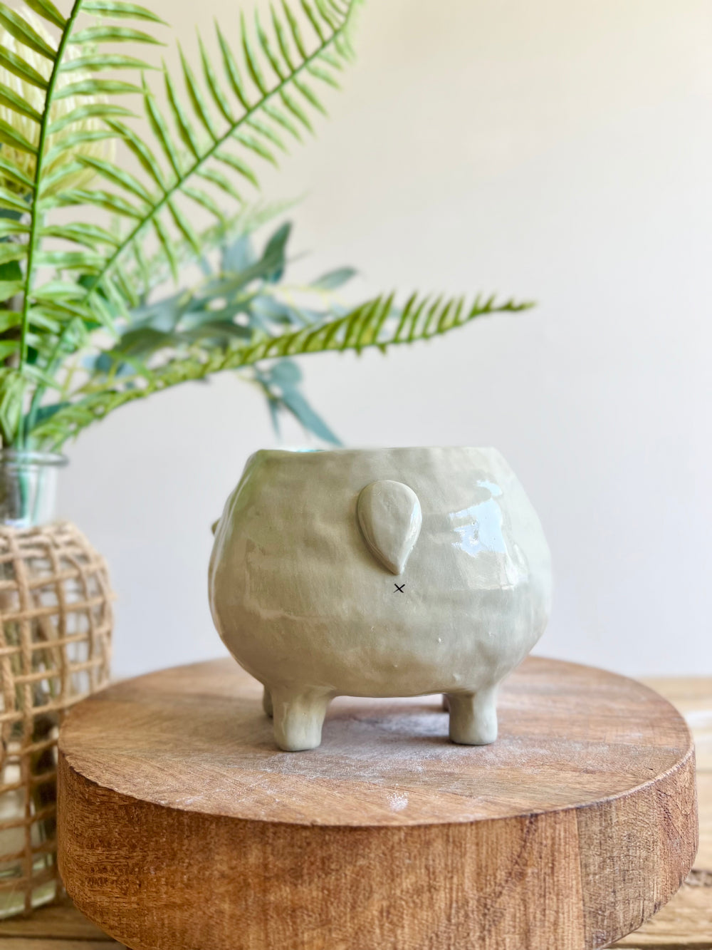 LARGE MOO DENG planter #2, photo 5 of 13