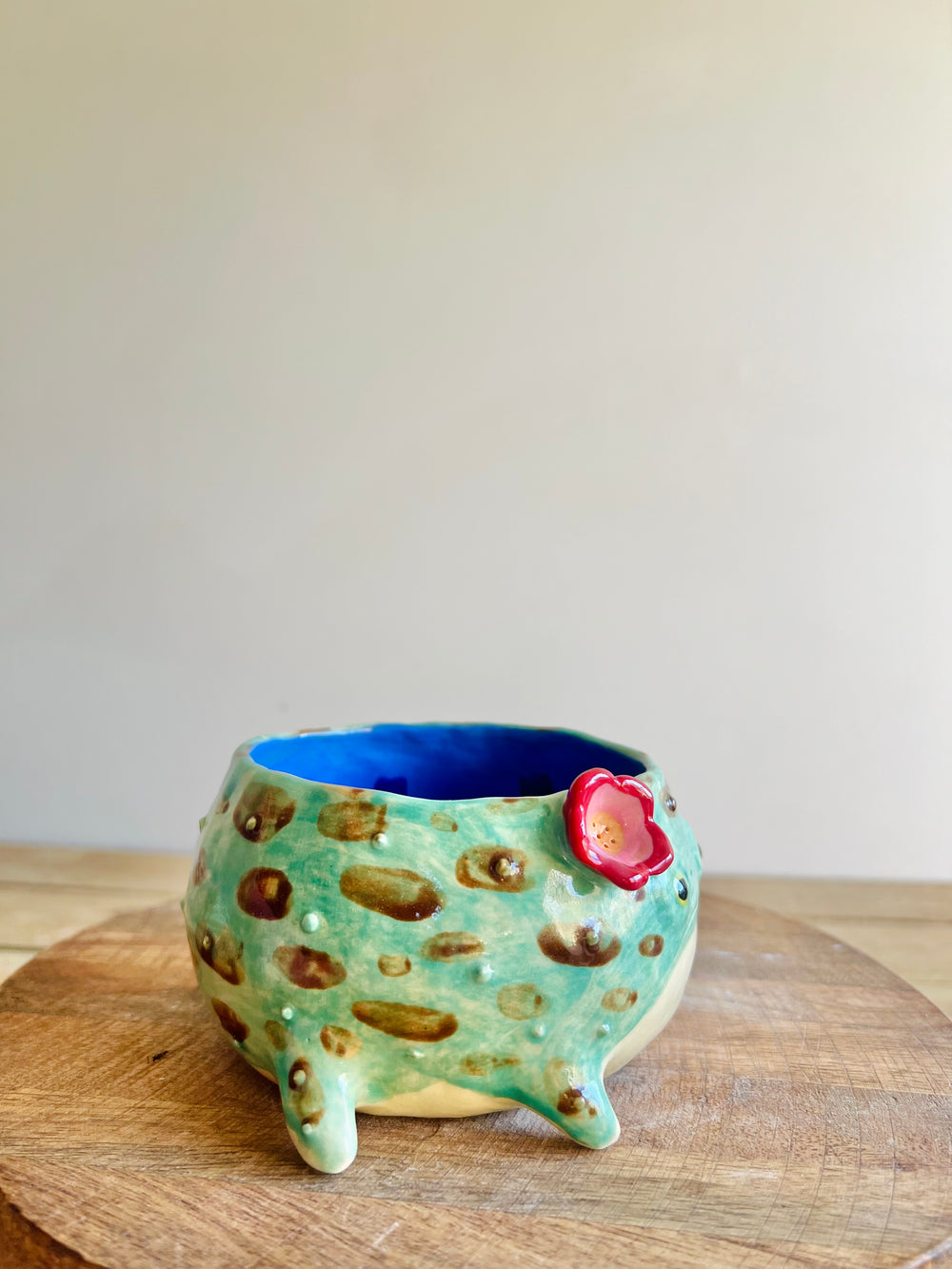 Grump froggo pot with BONUS mini grump friend #2, photo 3 of 8