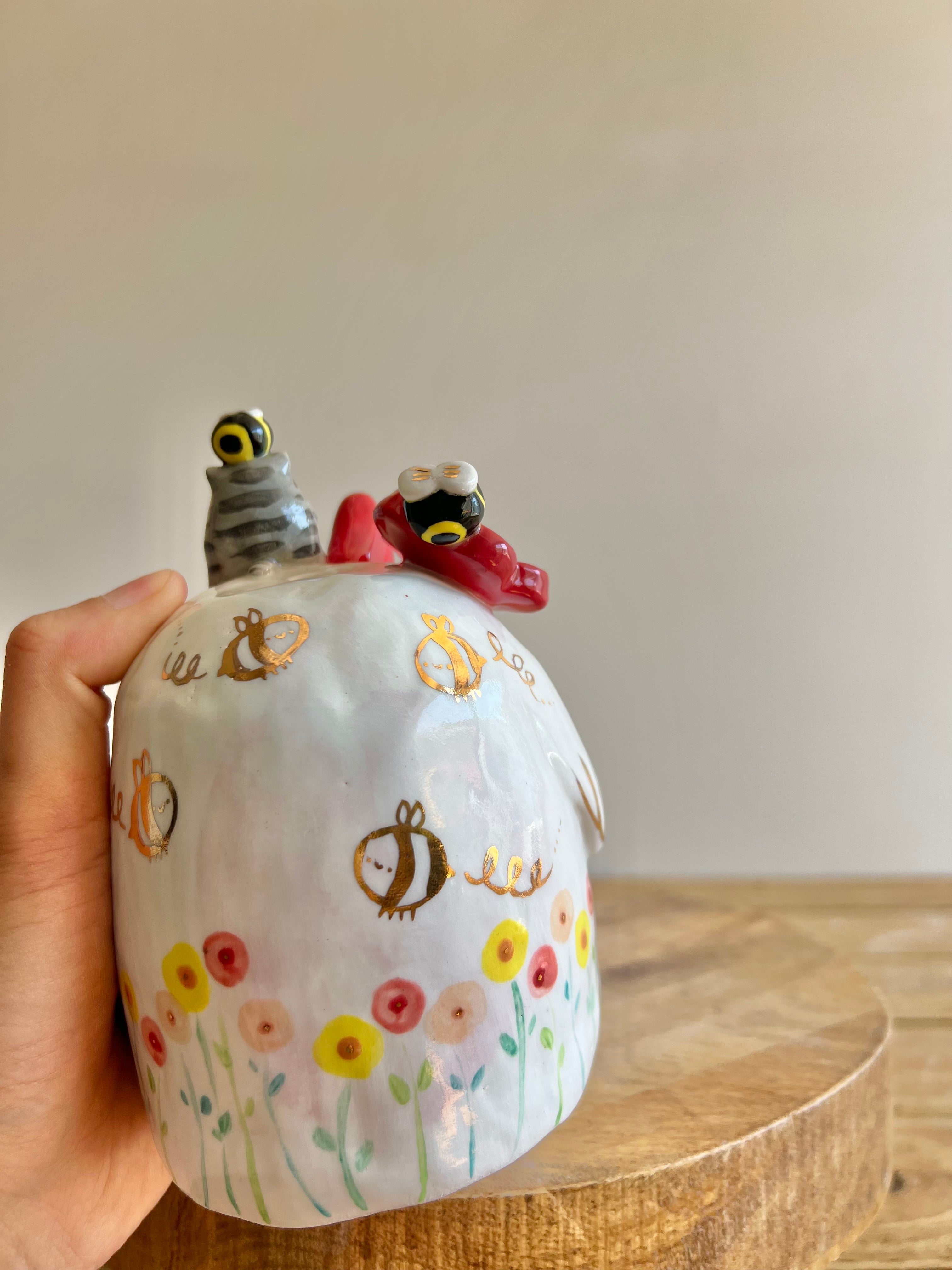Chicken Bud Vase