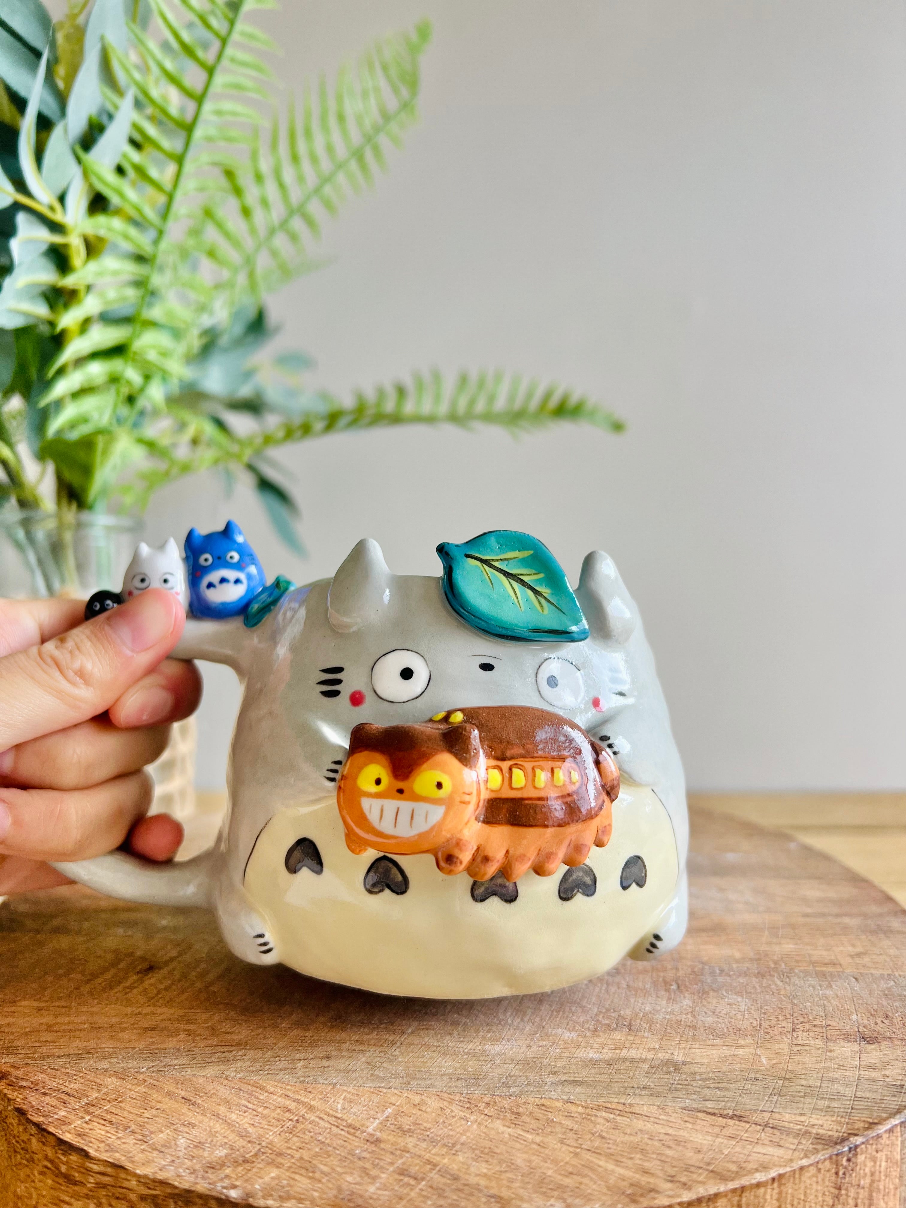 Totoro Cat Bus mug #6