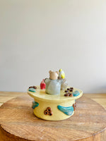 Aussie Animal Lidded Trinket pot