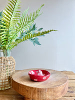 Bud vase trinket dish