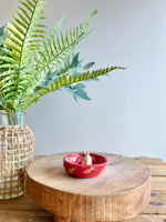 Bud vase trinket dish