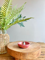 Bud vase trinket dish
