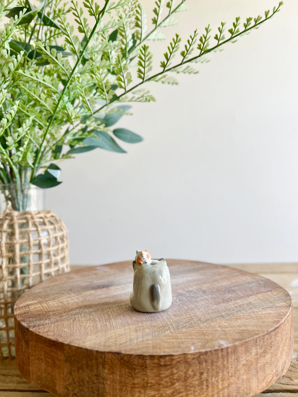 Cat friends bud vase, photo 4 of 9