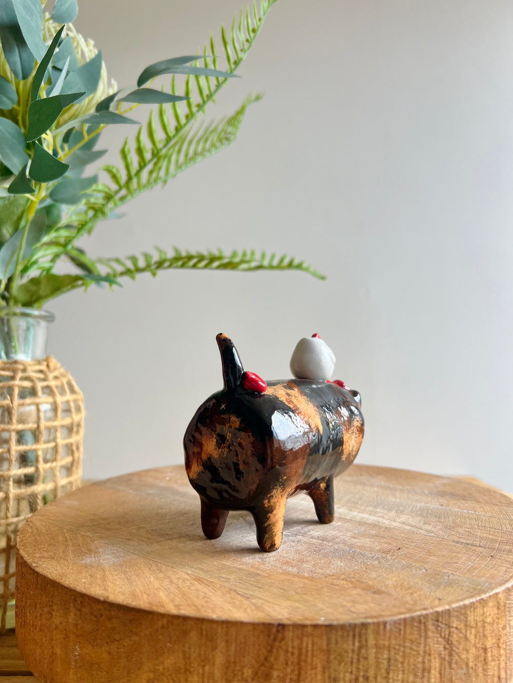 Long cat bud vase, photo 4 of 9