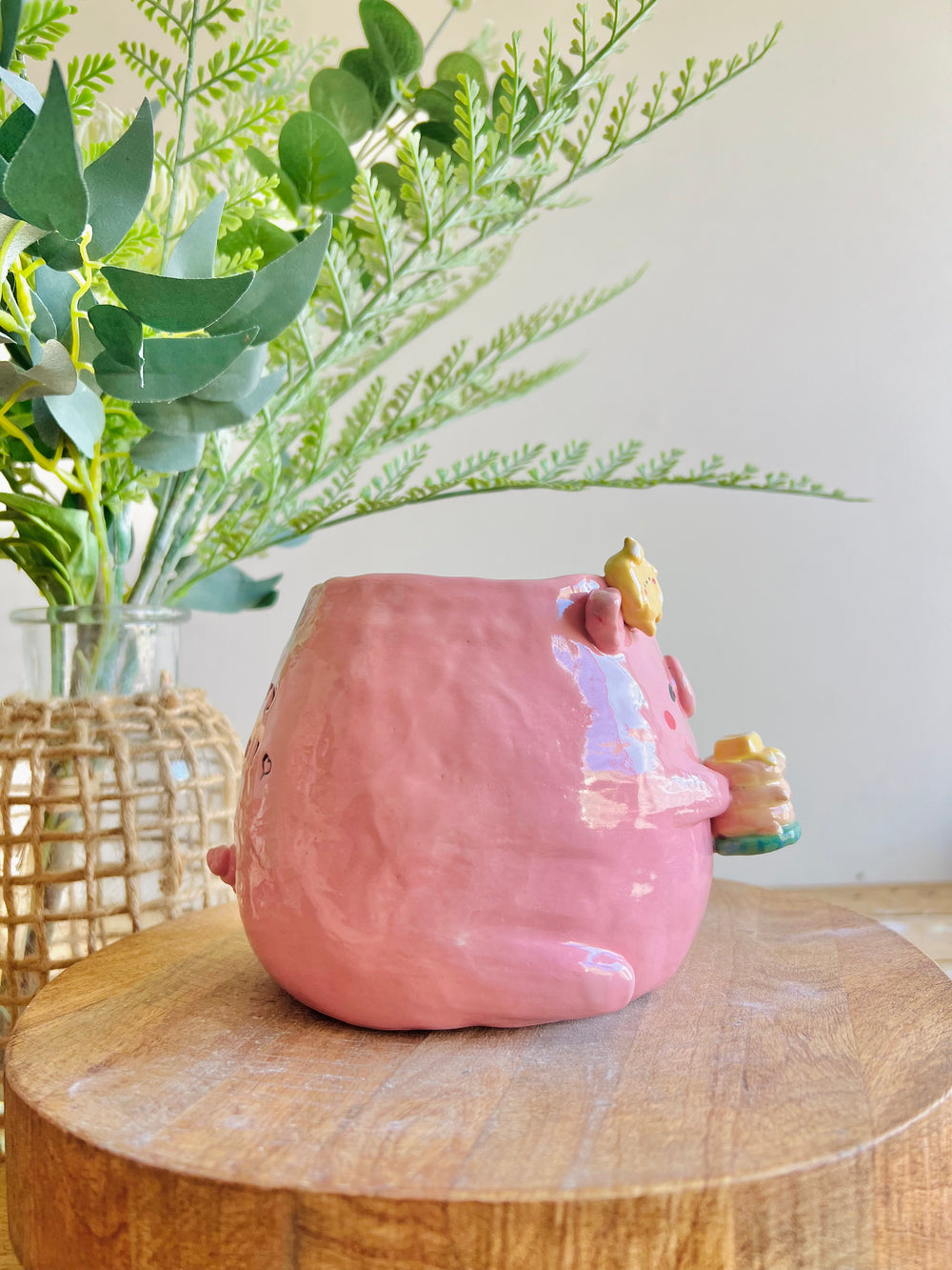 Butter pancake love pun pig pot, photo 2 of 12