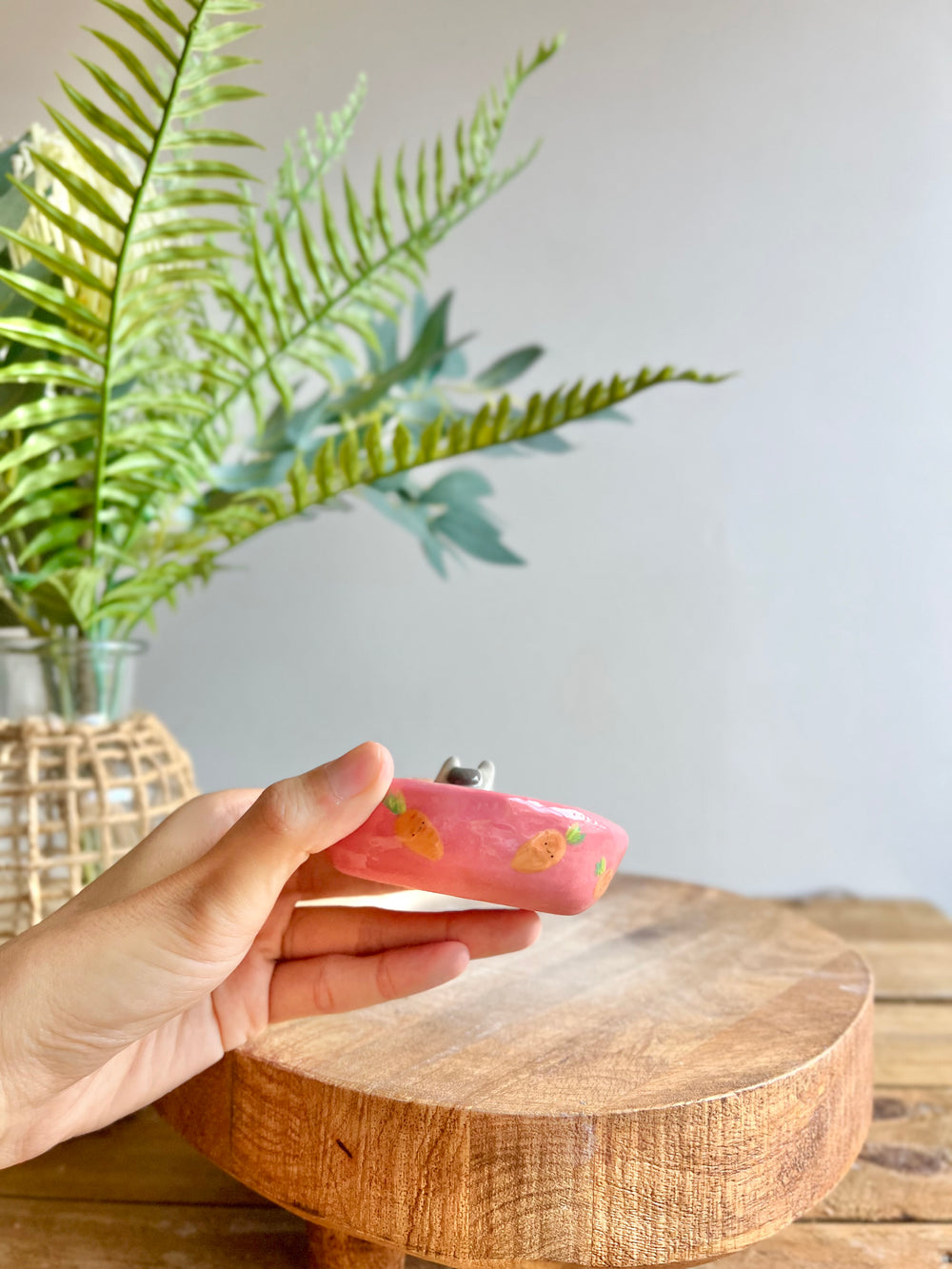 Bud vase trinket dish, photo 10 of 15