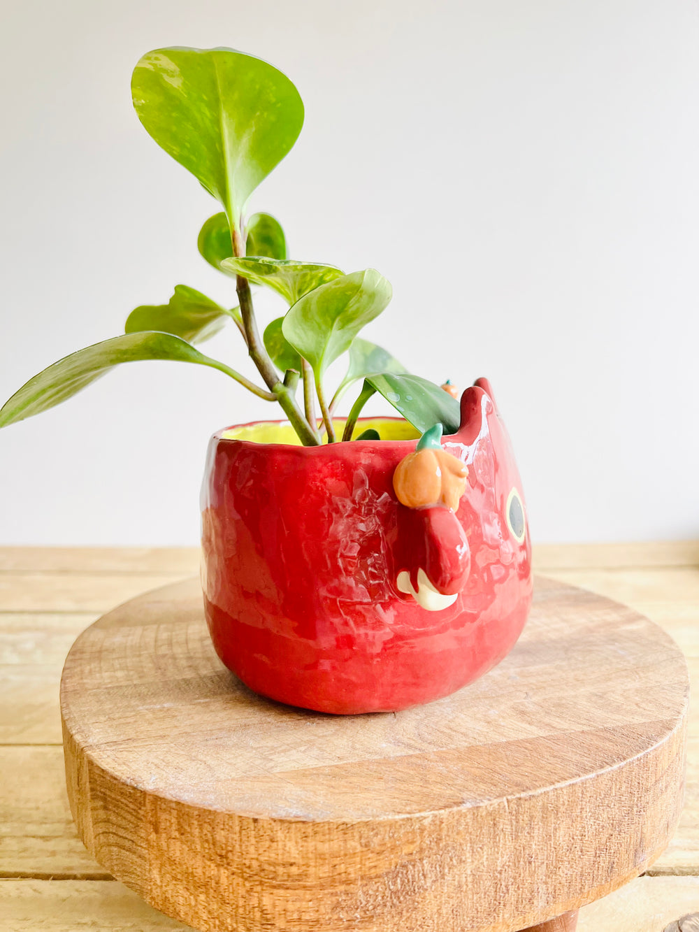 Bat pot with ghost and pumpkin friends, photo 2 of 8